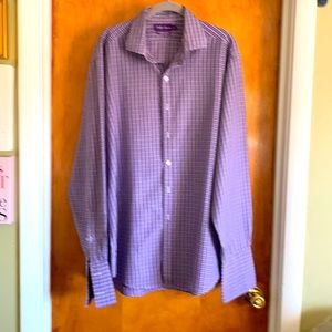 Ralph Lauren purple label shirt size 17 1/2